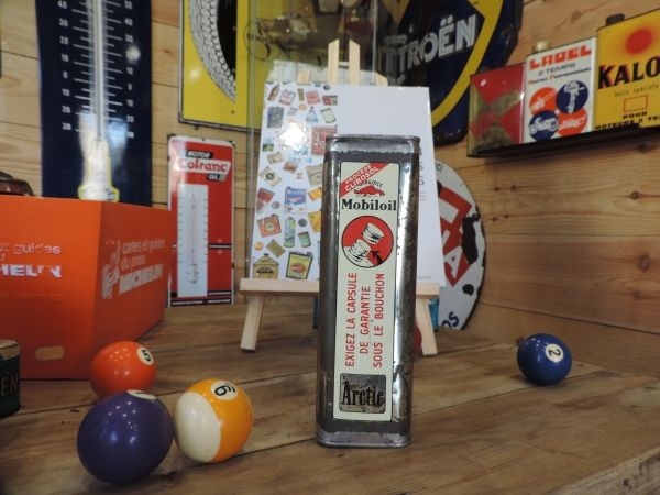 Bidon d'huile Mobiloil