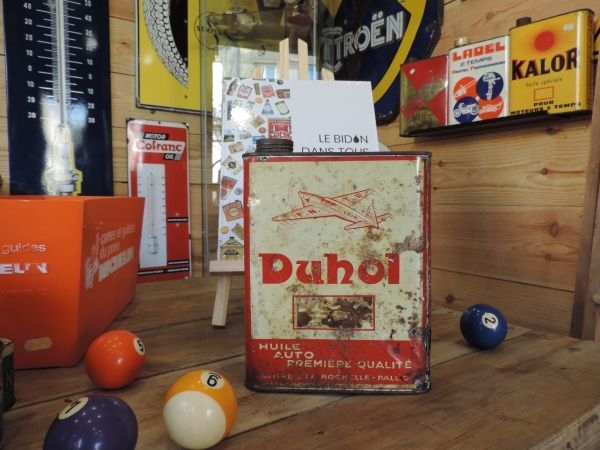 Bidon d'huile Duhol