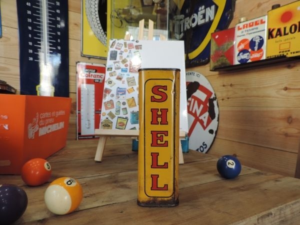 Bidon d'huile SHELL