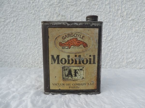 Bidon MOBILOIL Gargoyle