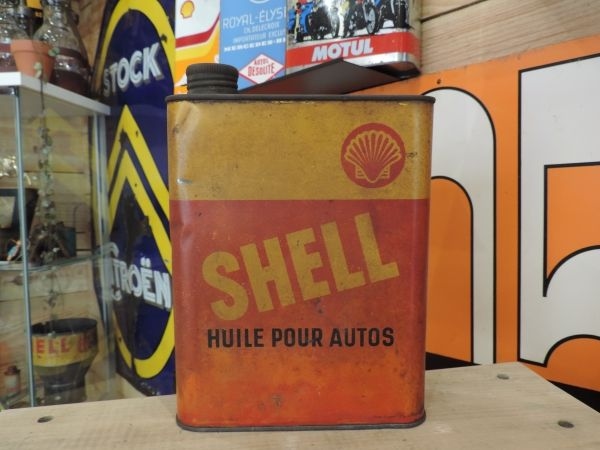 Bidon d'huile SHELL