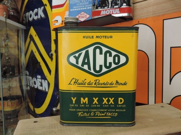 Bidon d'huile Yacco