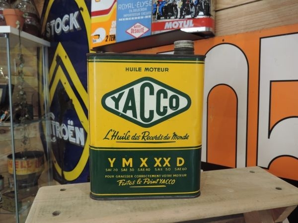 Bidon d'huile Yacco