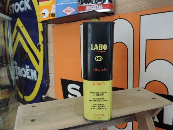 Bidon d'huile LABO