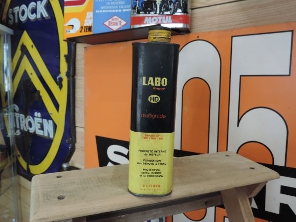 Bidon d'huile LABO