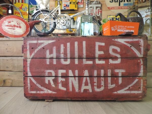 Caisse Huiles Renault