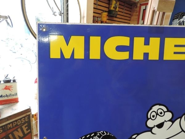 Plaque émaillée Michelin