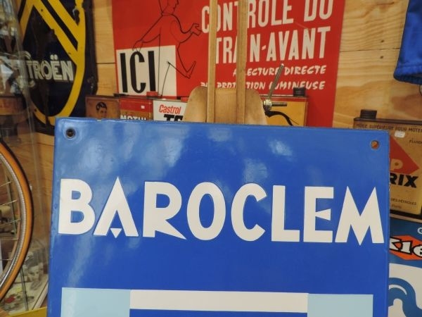 Plaque émaillée BAROCLEM