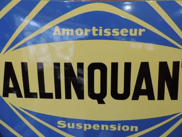 Plaque émaillée Allinquant