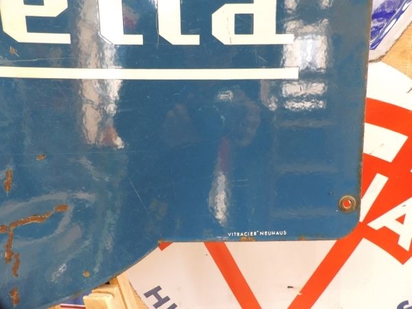 Plaque émaillée Lambretta