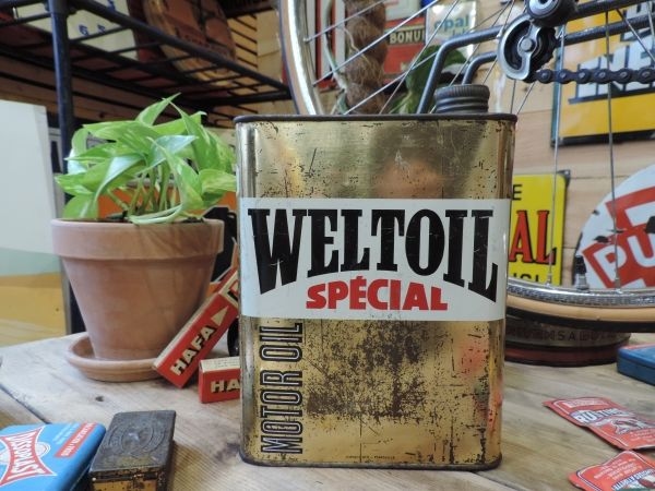 Bidon d'huile WELTOIL