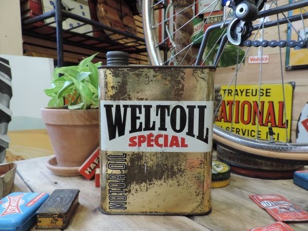 Bidon d'huile WELTOIL