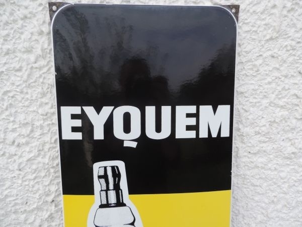 Plaque emaillée EYQUEM