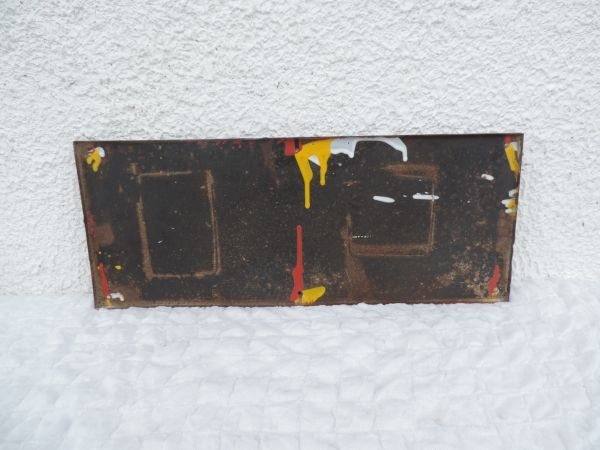 Plaque Emaillée Shell