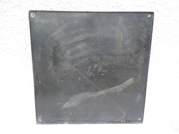 Plaque émaillée SHELL