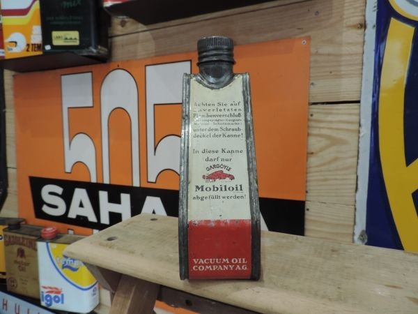 Bidon d'huile Mobiloil