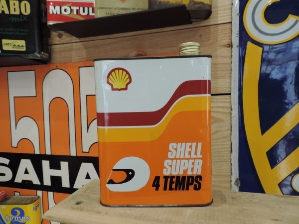Bidon d'huile Shell