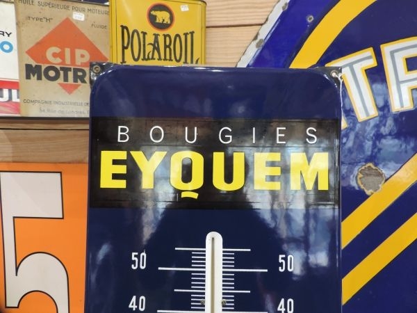 Thermomètre émaillé Eyquem