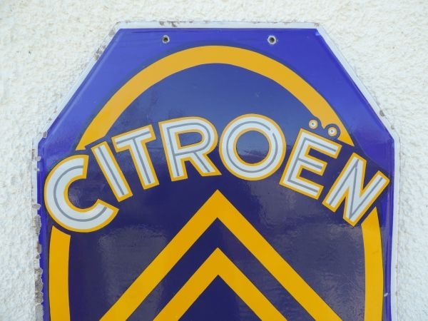 Plaque émaillée CITROEN