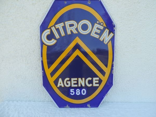 Plaque émaillée CITROEN