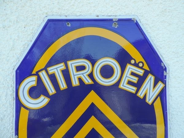 Plaque émaillée CITROEN