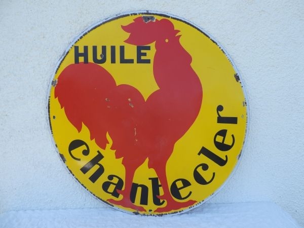 Plaque émaillée CHANTECLERC