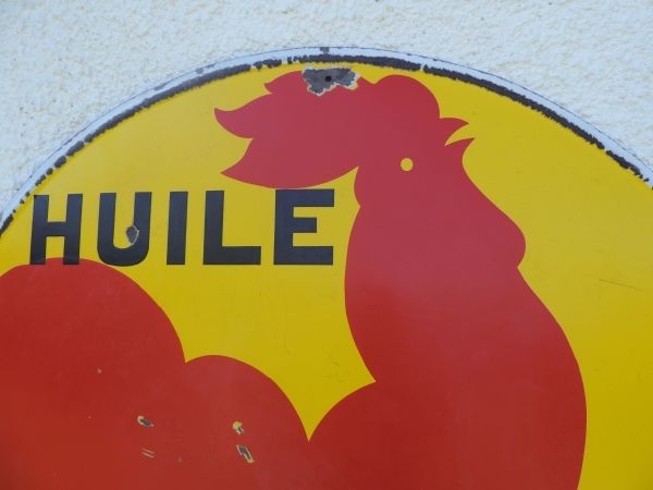 Plaque émaillée CHANTECLERC