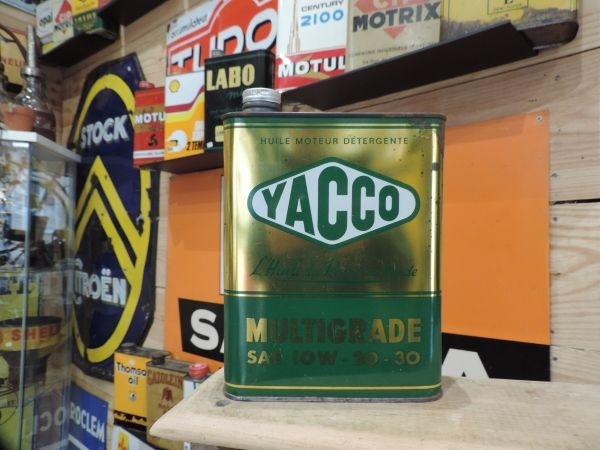 Bidon d'huile Yacco