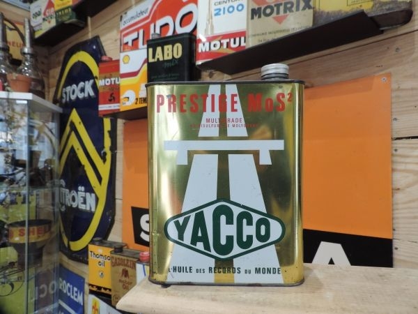 Bidon d'huile Yacco
