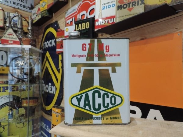 Bidon d'huile Yacco