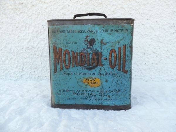 Bidon MONDIAL OIL