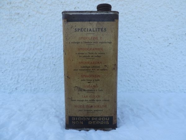 Bidon SPIDOLEINE