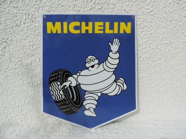 Plaque émaillée MICHELIN