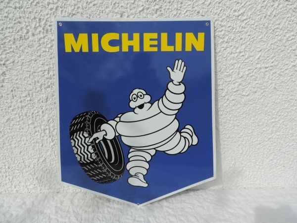 Plaque émaillée MICHELIN
