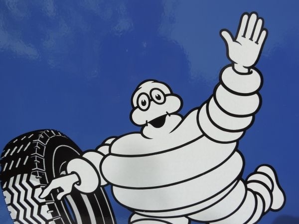 PLaque émaillée MICHELIN