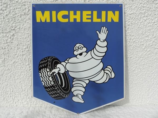 PLaque émaillée MICHELIN