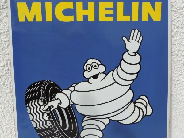 PLaque émaillée MICHELIN