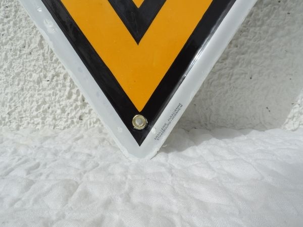 Plaque émaillée RENAULT