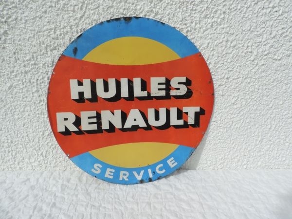 Tole HUILES RENAULT