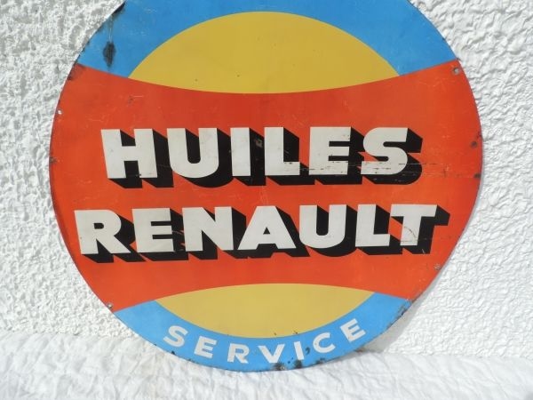 Tole HUILES RENAULT