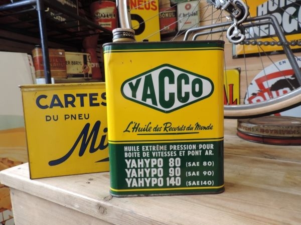 Bidon d'huile Yacco