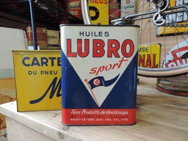 Bidon d'huile Lubro