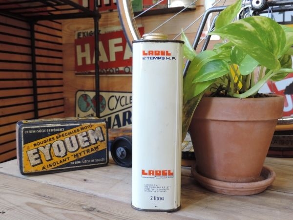 Bidon d'huile LABEL