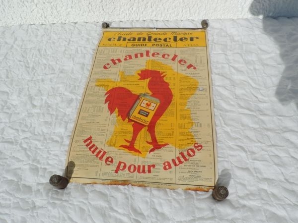 Affiche Huile CHANTECLERC