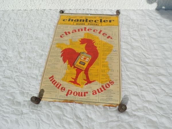 Affiche Huile CHANTECLERC