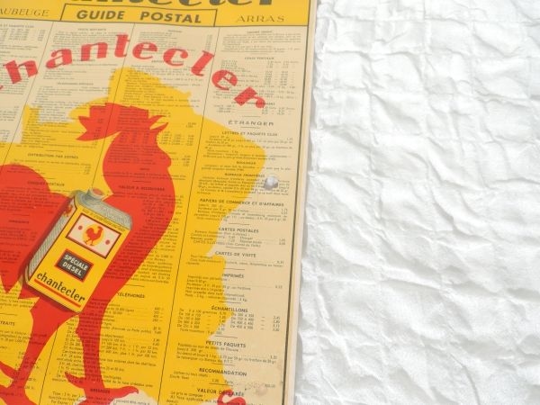 Affiche Huile CHANTECLERC