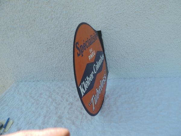 Plaque émaillée KLEBER-COLOMBES