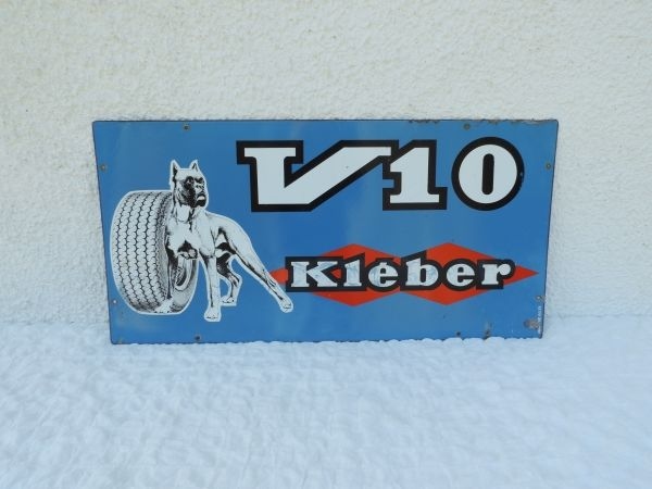 Plaque émaillée KLEBER