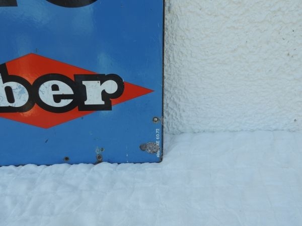 Plaque émaillée KLEBER