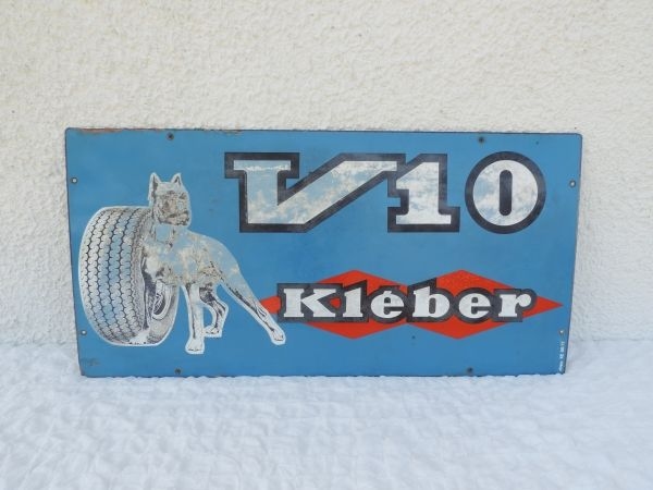 Plaque émaillée KLEBER